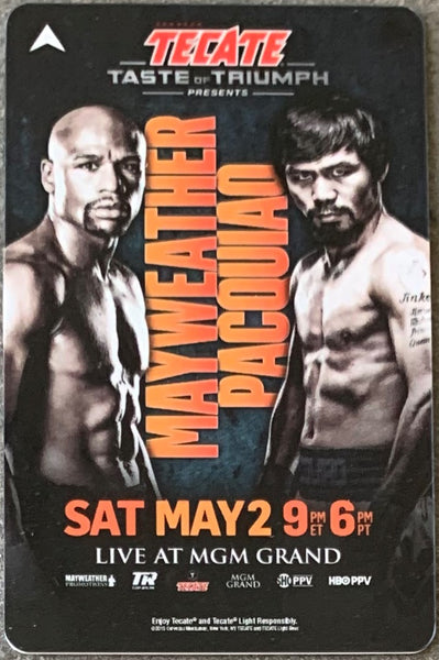 MAYWEATHER, JR., FLOYD-MANNY PACQUIAO DOOR KEY (2015)