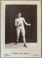 MCCOY, KID ORIGINAL IMPERIAL CABINET CARD PHOTO (1890's)