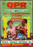 MCGUIGAN, BARRY-EUSEBIO PEDROZA OFFICIAL PROGRAM (1985)