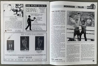 MERCER-DAMIANI & MORRISON-TILLIS & SELDON-RIBALTA OFFICIAL PROGRAM (1991)