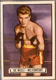 MICELI, JOE SIGNED 1951 TOPPS RINGSIDE CARD