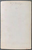 MONTAGUE, HENRY JAMES CABINET CARD (MID 1870'S)