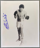 MONZON, CARLOS SIGNED PHOTO (STINSON SIGNING)