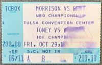 MORRISON, TOMMY-MICHAEL BENTT STUBLESS TICKET (1993)