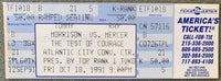 MERCER, RAY-TOMMY MORRISON FULL TICKET (1991)