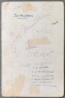 MULLINS, JOE CABINET CARD (LATE 1890'S)