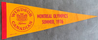 NAPPI, PAT SIGNED 1976 SUMMER OLYMPIC PENNANT