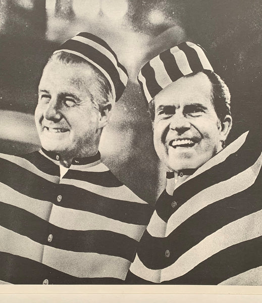 Ricky Spiro NIXON, RICHARD & SPIRO AGNEW ORIGINAL POSTER (1973) – JO Sports Inc.