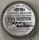 NORTON, KEN SIGNED BOXING HALL OF FAME PAPERWEIGHT