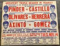 OLIVARES, RUBEN-RAFAEL HERRERA & ENRIQUE PINDER-CHUCHO CASTILLO ON SITE POSTER (1972)