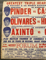 OLIVARES, RUBEN-RAFAEL HERRERA & ENRIQUE PINDER-CHUCHO CASTILLO ON SITE POSTER (1972)