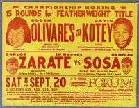 OLIVARES, RUBEN-DAVID KOTAY ON SITE POSTER (1975)