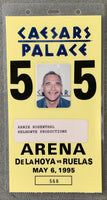 DE LA HOYA, OSCAR-RAFAEL RUELAS ARENA CREDENTIAL (1995)