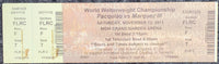 PACQUIAO, MANNY-JUAN MANUEL MARQUEZ III ON SITE FULL TICKET (2011)