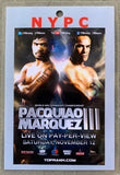 PACQUIAO, MANNY-JUAN MANUEL MARQUEZ III CREDENTIAL (2011)