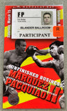 PACQUIAO, MANNY-JUAN MANUEL MARQUEZ II PARTICIPANT CREDENTIAL (2008)