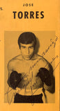 PALOMINO, CARLOS-EVERALDO AZEVEDO & MICHAEL SPINKS-RAY ELSON & JOHN TATE-EDDIE LOPEZ & DANNY "LITTLE RED" LOPEZ-JOSE TORRES  SIGNED OFFICIAL PROGRAM (1977)