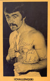 PALOMINO, CARLOS-EVERALDO AZEVEDO & MICHAEL SPINKS-RAY ELSON & JOHN TATE-EDDIE LOPEZ & DANNY "LITTLE RED" LOPEZ-JOSE TORRES  SIGNED OFFICIAL PROGRAM (1977)