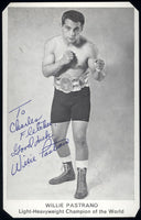 PASTRANO, WILLIE VINTAGE SIGNED PHOTO CARD
