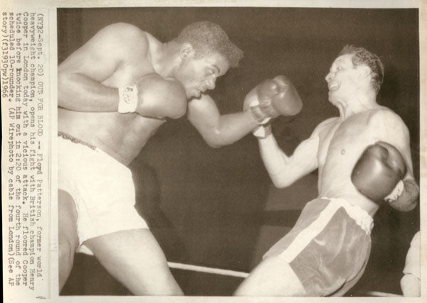 PATTERSON, FLOYD-HENRY COOPER WIRE PHOTO (1966-1ST ROUND)