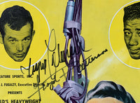 PATTERSON, FLOYD-INGEMAR JOHANSSON II SIGNED OFFICIAL PROGRAM (1960-SIGNED BY BOTH)