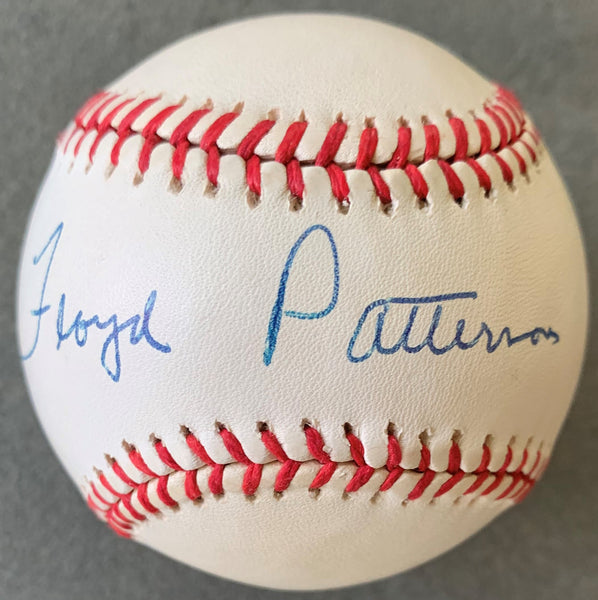 PATTERSON, FLOYD SIGNED BASEBALL (JSA)