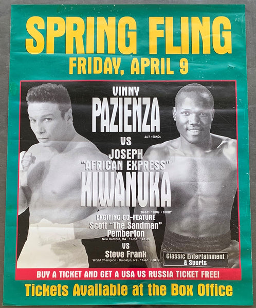 PAZIENZA, VINNY-JOSEPH KIWANUKA ON SITE POSTER (1999)