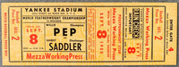 PEP, WILLIE-SANDY SADDLER FULL TICKET (1950)