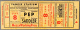 PEP, WILLIE-SANDY SADDLER FULL TICKET (1950)