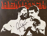 ARGUELLO, ALEXIS-AARON PRYOR II SIGNED STANDEE (1983-SIGNED BY PRYOR)