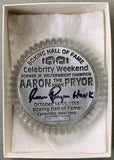 PRYOR, AARON SIGNED BOXING HALL OF FAME PAPERWEIGHT