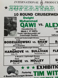 QAWI, DWIGHT MUHAMMAD-OLIAN ALEXANDER ON SITE POSTER (1988)