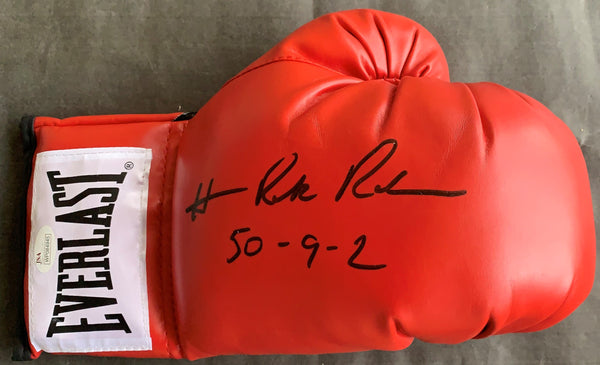 RAHMAN, HASIM SIGNED BOXING GLOVE (JSA AUTHENTICATED)