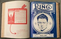 RING MAGAZINE BOUND VOLUME 1924-1925 (3RD DECADE OF THE RING)