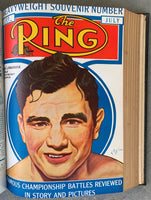 RING MAGAZINE BOUND VOLUME (1937)