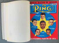 RING MAGAZINE BOUND VOLUME (1938)