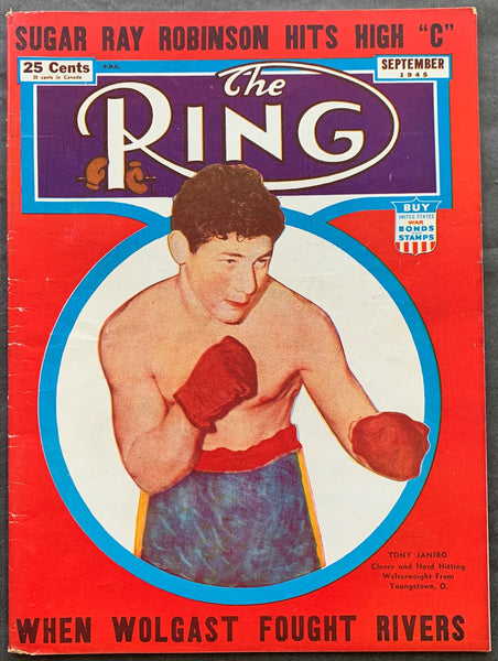 RING MAGAZINE SEPTEMBER 1945