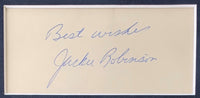 ROBINSON, JACKIE INK SIGNATURE DISPLAY (JSA AUTHENTICATED)