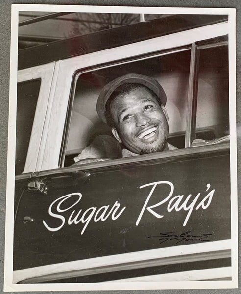 ROBINSON, SUGAR RAY ORIGINAL PHOTO (1956)