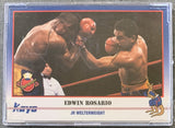 ROSARIO, EDWIN 1991 SIGNED KAYO CARD (JSA)