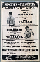 ROSSMAN, MIKE-DON ADDISON & JEFF CHANDLER-GILBERTO VILLACANA ON SITE POSTER (1980)