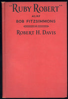 "RUBY ROBERT" ALIAS BOB FITZSIMMONS HARD COVER BOOK BY ROBERT H. DAVIS