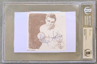 SCALZO, PETEY INK CUT SIGNATURE (BECKETT)