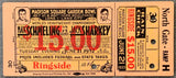SCHMELING, MAX-JACK SHARKEY II & JAMES BRADDOCK-VICENTE PARRILE ON SITE FULL TICKET(1932-SHARKEY WINS HEAVYWEIGHT TITLE)