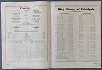 SCHMELING, MAX-JACK SHARKEY II & JAMES BRADDOCK-VICENTE PARRILE OFFICIAL PROGRAM (1932)