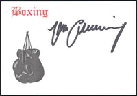 SCHMELING, MAX SIGNED BOXING AUTOGRAPH CARD