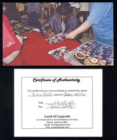 SELDON, BRUCE SIGNED PHOTO (LAND OF LEGENDS CERT)