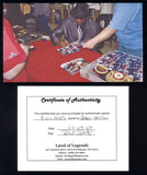 SELDON, BRUCE SIGNED PHOTO (LAND OF LEGENDS CERT)