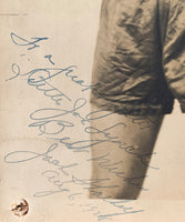 SHARKEY, JACK VINTAGE SIGNED PHOTO (1928-INSCRIBED TO BANTAMWEIGHT CHAMPION JOE LYNCH)