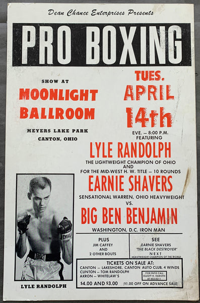 SHAVERS, EARNIE-FRANK SMITH ON SITE POSTER (1970)